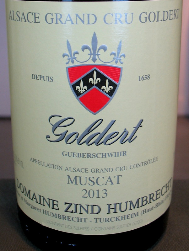 Zind-Humbrecht Muscat Goldert 2018 - Click Image to Close