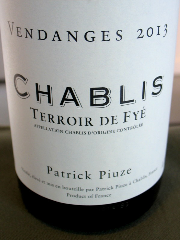 Piuze Chablis 'Terroir de Fye' 2021 - Click Image to Close