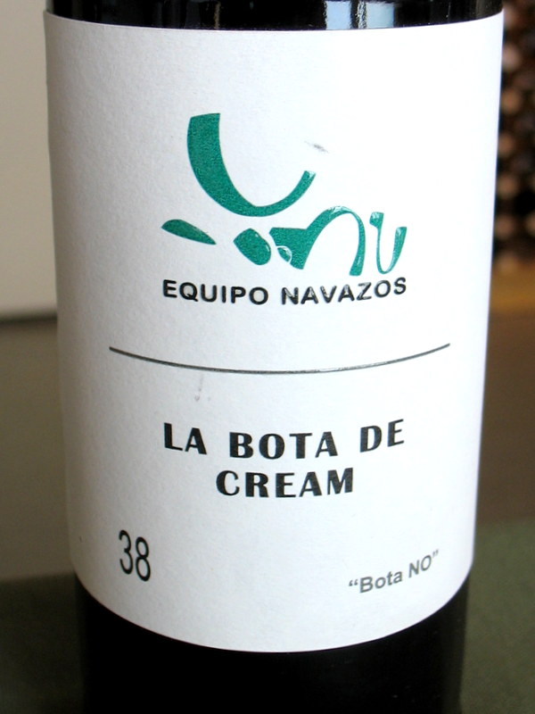 Equipo Navazos Cream sherry Bota NO #38 375ml