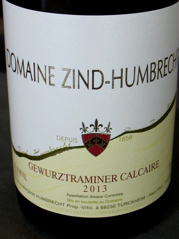 Zind-Humbrecht Gewurztraminer 'Roche Calcaire' 2018 - Click Image to Close
