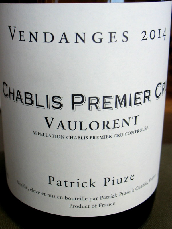 Piuze Chablis 1er Cru 'Vaulorent' 2021 - Click Image to Close