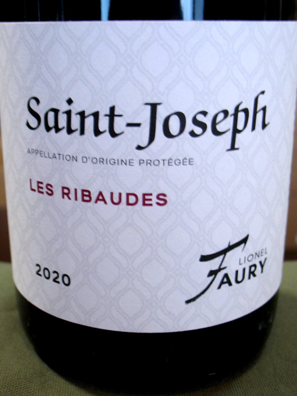Faury St. Joseph Rouge Les Ribaudes 2020 - Click Image to Close