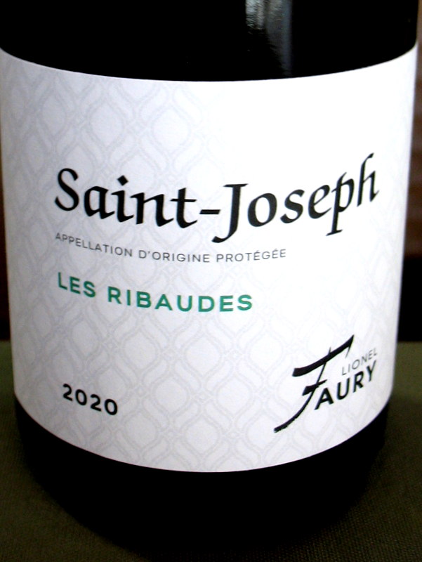 Faury St. Joseph Blanc Les Ribaudes 2021 - Click Image to Close