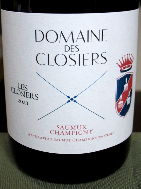 Dom des Closiers 'Les Closiers' Saumur-Champigny 2021 - Click Image to Close