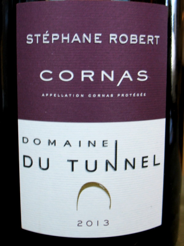 Domaine du Tunnel Cornas Vin Noir 2014