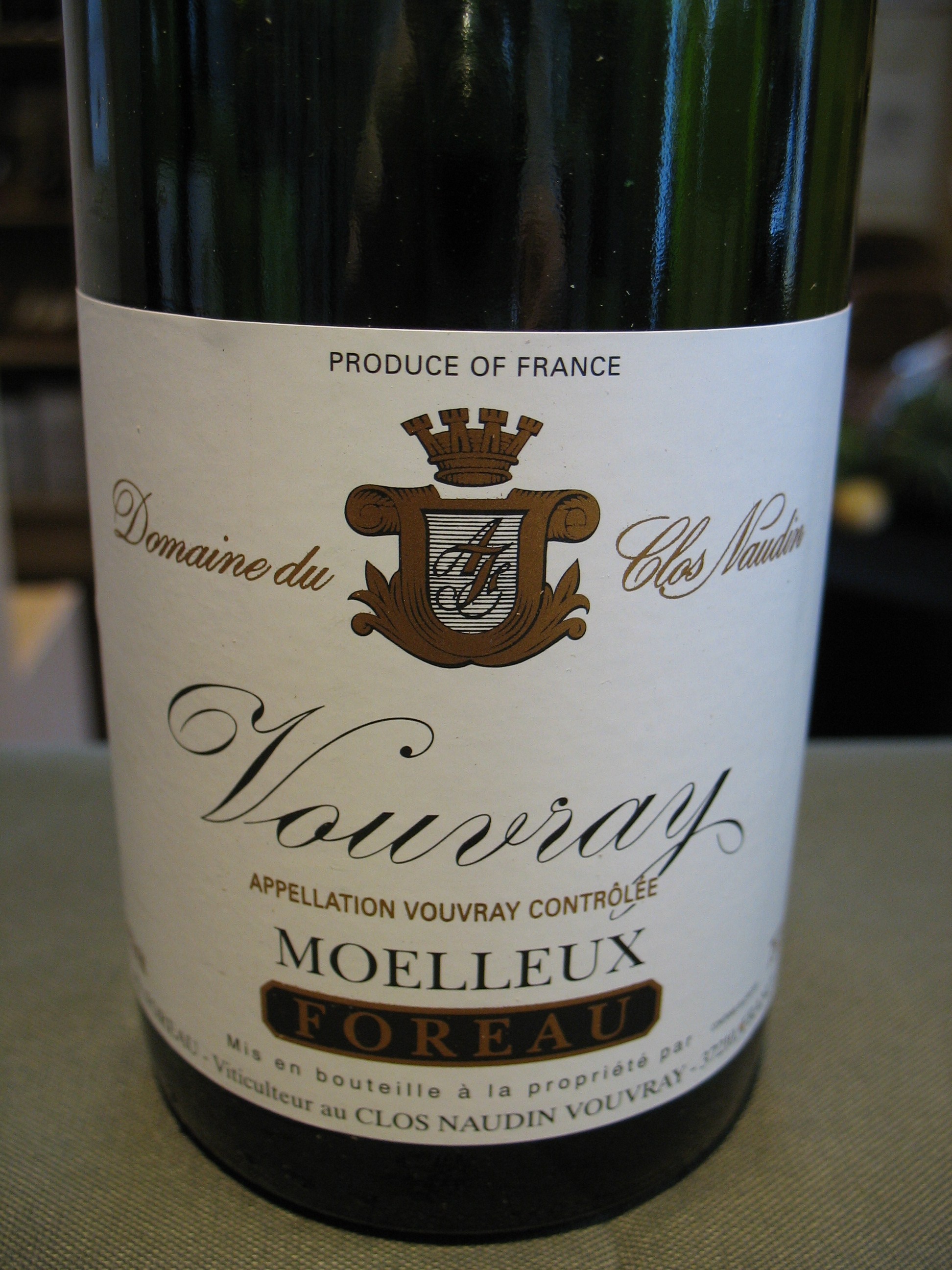 Clos Naudin Vouvray Moelleux 2009