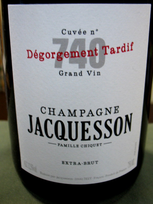 Jacquesson Champagne Cuvee 740 Degorgement Tardif