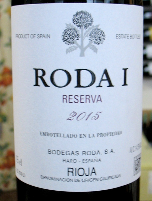 Roda 1 Rioja Reserva 2015