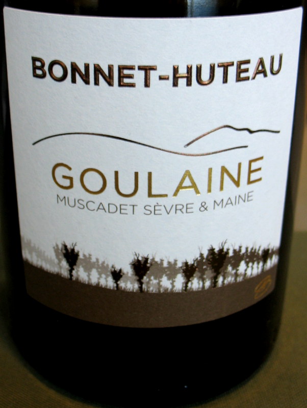 Bonnet-Huteau Muscadet Sevre et Maine 'Goulaine' 2015